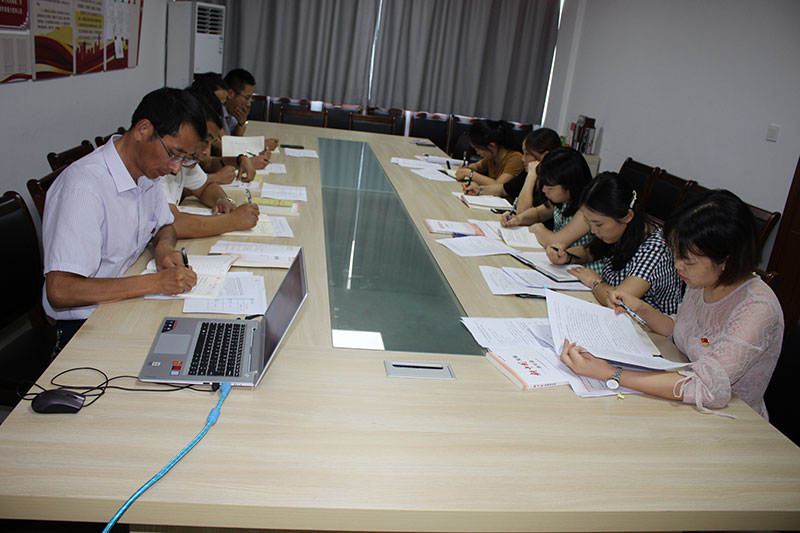 區(qū)城建投公司黨支部開展“先學(xué)、先查、先改”工作 預(yù)熱 “不忘初心、牢記使命”主題教育工作