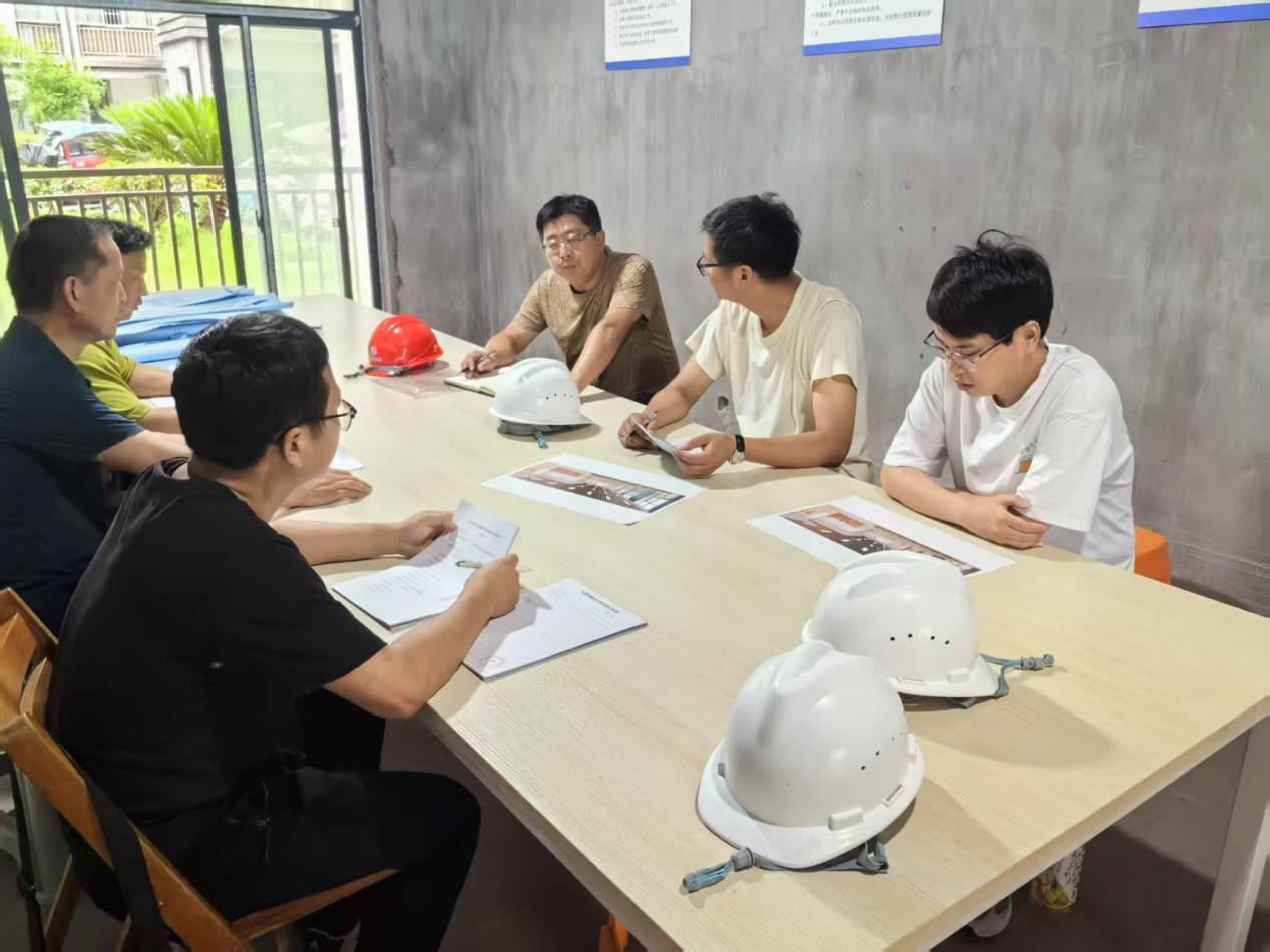 百鳥亭幼兒園建設項目組織開展2025年安全生產(chǎn)月隱患排查工作